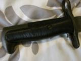  Near Mint condition 1943 pal Bayonet & Scabbard, 99% intact Parkerized, LONG 22 INCHES - 13 of 26