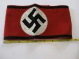  EARLY SS ARMBAND OR BRASSARD WITH PAPER RMZ TAG 2/4 9 (SS KAMPFBINDE) ORIGINAL PERIOD - 5 of 7