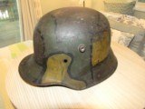 RAREST, SIZE 68 , GERMAN CAMO, WW1 HELMET, C.THIEL & SOEHNE, LUEBECK, RARE MAKER - 2 of 14