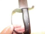 CONFEDERATE'' NOVELTY WORKS'' D-GUARD BOWIE,CLIP TIP, 21'' LONG - 4 of 8