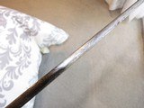 Rare SILVER HILT, Civil War SWORD, Semi Precious GARNET POMMEL CAP sword ,ACID ETCHED BLADE BATTLE SCEAN, UNION ON GRIP - 11 of 15