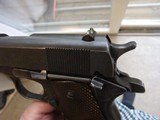 M 1911 A1 U.S. ARMY COLT, NO.1987627, DATED 1944, MARINE VET. ARMY INSP. WHEEL ,FJA.INSPECTED,BLUED - 12 of 15