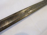 PRESENTATION ,HALF STATUE HILT ,LIEUTENANT COLONEL,ACTING ASSISTANT INSPECTOR GERERAL,NEW ORLEANS,ETCHED BLADE ''ONE AND INSEPARABLE'' - 9 of 17