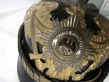 SUPER RARE PRUSSIAN GARDE REGIMENT ZU FUSS ,BLACK EAGLE EMBLEM, PICKLEHAUBE OFFICER HELMET,HOUSE OF HOHENZOLLERN - 17 of 17