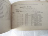 UCV CONFEDERATE VETERAN ASSOCIATION OF KENTUCKY BOOK , 1898, ALL LISTED COUNTY BY COUNTY - 7 of 12