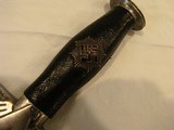 Rarer 2nd Pattern 1938 Leaders dagger RBL GERMAN REICHSLUFT SCHUTZBUND - 10 of 14