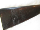 ORIGINAL 1848 MISSISSIPPI HARPERS FERRY RIFLE, WITH TULIP RAMROD, INSPECTOR CARTOUCHES - 12 of 15