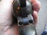 ORIGINAL COLT MODEL 1860 , ALL MATCHING NUMBERS 66999,TRIGGER ,FRAME ,CYLINDER,NAVY SCEAN ON CYLINDER,COLT NEW YORK - 9 of 15