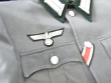 WW2 GERMAN UNIFORM OFFICER SECOND LIEUTENANT,REPO,WESTERN WEAR COSTUME, HEER OFFICER JACKET, WITH LUFTWAFFEN HAT,BOOTS,PANTS - 14 of 14