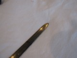 Minty 1820-30 Militia PREAL HANDELED PRINCESS HEAD SWORD ,BLUED GOLD WASHEDSEMINOLE INDIAN,20 STARS,GOLD WASHED - 7 of 15
