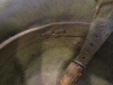 Extra Rare WW1 Austrianm M17 Transitional,Star Mark marked,Gebruder Bohler & Co. original chinstrap, steel liner band, rolled rim - 11 of 12