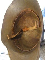Extra Rare WW1 Austrianm M17 Transitional,Star Mark marked,Gebruder Bohler & Co. original chinstrap, steel liner band, rolled rim - 6 of 12