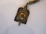 Extremely Rare Reading Railroad 1900's Trap Shooting Medal Watch Fob,10 kt. Gold,4th Ave N.Y.C. 29 out of 30, CHIEF BENDER? - 5 of 8