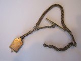 Extremely Rare Reading Railroad 1900's Trap Shooting Medal Watch Fob,10 kt. Gold,4th Ave N.Y.C. 29 out of 30, CHIEF BENDER? - 3 of 8