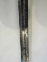 Rare WW1 ITALIAN NAVY, DOUBLE ETCHED ,SAILING SHIPS,BLUED GOLD WASHED, E & F HORSTER, RAY SKIN GRIP,ELABORATE LEATHER SCABBARD - 15 of 15