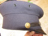 MODEL 1895 SPANISH AMERICAN WAR INFANTRY HAT, GEO .EVENS COMPANY EMBOSSED IN TOP ,ORIGINAL 2RD VOLUNTEER UNIT - 13 of 15