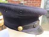 MODEL 1895 SPANISH AMERICAN WAR INFANTRY HAT, GEO .EVENS COMPANY EMBOSSED IN TOP ,ORIGINAL 2RD VOLUNTEER UNIT - 3 of 15
