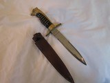 WW2 ITALIAN FASICT YOUTH DAGGER, - 3 of 11