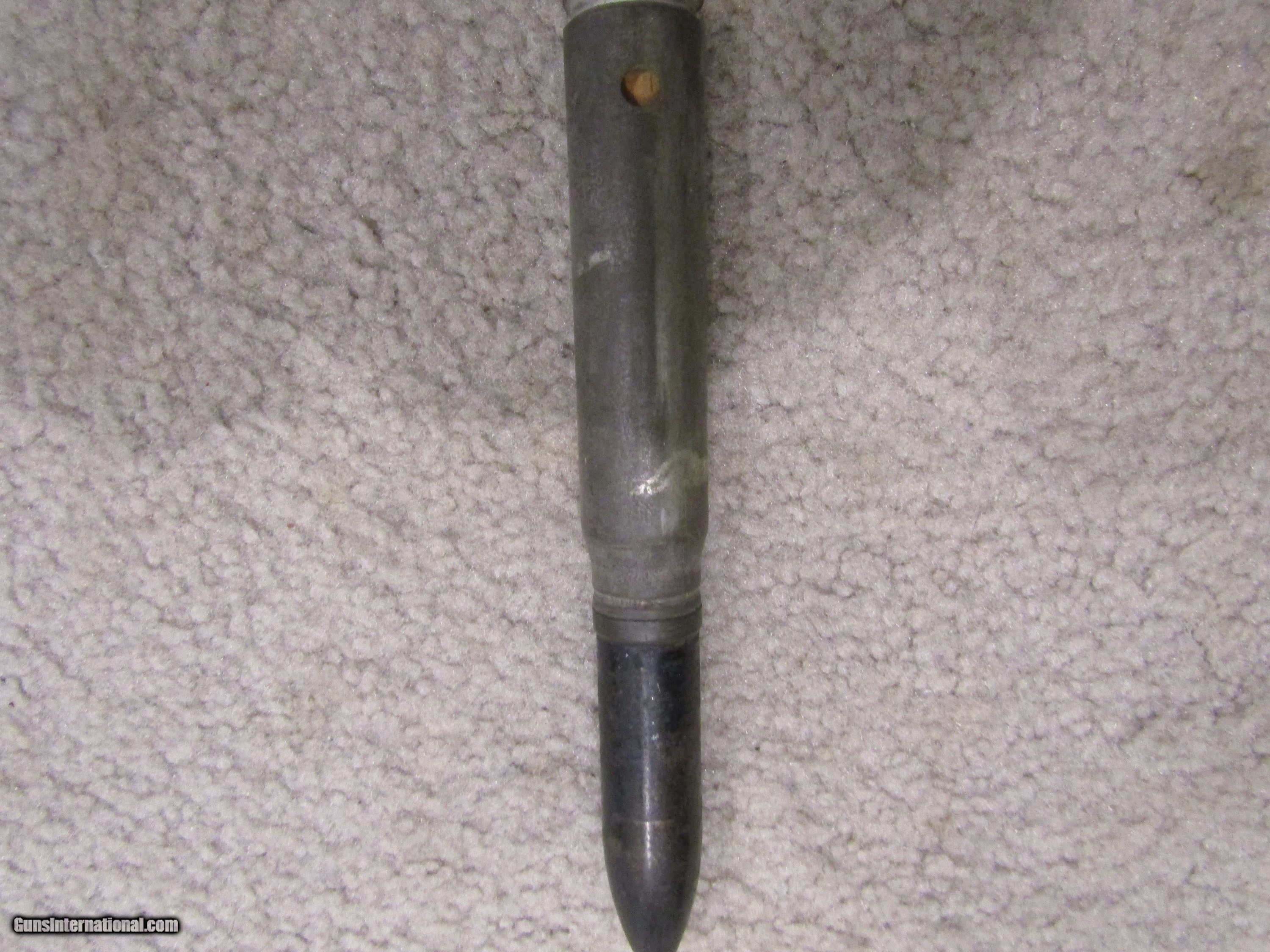 1941 20 MM BLACK TIP DUMMY ROUND BMARC