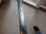 SUPER RARE MODEL 1840 MEDICAL STAFF OFFICERS SWORD,KLINGENTAL ,COULAUX & CIE, SWORD & SCABBARD ,WITH ORIGINAL HANGERS, CIVIL WAR ERA - 11 of 15