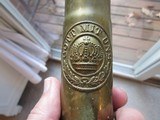WW1 CAPTURED FRENCH HOTCHKISS ROUNDS & LABEL ROUNDS ''RARE
GERMAN TRENCH ART''GOTT MIT UNS'' - 9 of 13