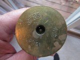 WW1 CAPTURED FRENCH HOTCHKISS ROUNDS & LABEL ROUNDS ''RARE
GERMAN TRENCH ART''GOTT MIT UNS'' - 7 of 13