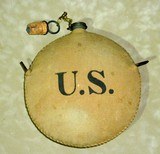 Original U.S. marked 1878 military canteen, strap. - 3 of 5