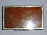 German W.W. II Dedication Silver Cigarette Case - 2 of 8