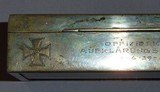 German W.W. II Dedication Silver Cigarette Case - 1 of 8