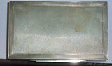 German W.W. II Dedication Silver Cigarette Case - 3 of 8