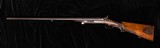 Fine 20 GA Double Barrell Hammer Shotgun by A. Klein in Bamberg Bavaria Germany.
20 x 20 GA Extractor 78 cm – 30 11/16 long barrels - 3 of 10