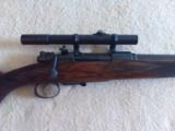 Seymour Griffin 7X57 Oberndorf Mauser, H.M. Pope barrel - 3 of 7