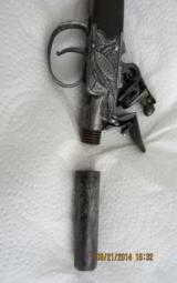 FLINTLOCK Boxlock Pocket Pistol by WOLF, New York - 9 of 9