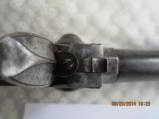 ENGLISH Over/Under FLINTLOCK Pistol with BAYONET -large size Tap Action - 10 of 11