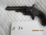 SMITH
&
WESSON Model # 1- Third Issue
.22 cal short
Revolver - 1 of 8
