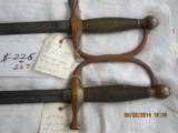 AMES MFG.CO.
and
C.ROBY
A PAIR of SWORDS - 2 of 14