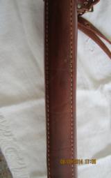 LEATHER RIFLE SCABBARD - 1 of 10