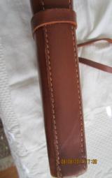 LEATHER RIFLE SCABBARD - 7 of 10