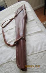 LEATHER RIFLE SCABBARD - 2 of 10