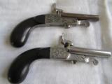 Two
French PINFIRE Pistols
By P. BERJAT - 2 of 12