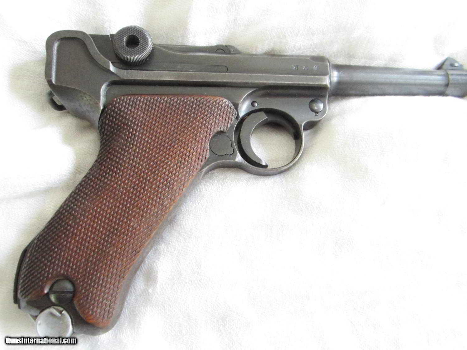 MAUSER WW2 German LUGER dated 1938 for sale