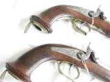 A PAIR OF BELGIAN DUELING PISTOLS - 2 of 15
