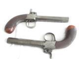 ENGLISH PERCUSSION GREAT COAT PISTOLS
(a pair) - 2 of 15