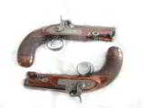 CASED PAIR
of PERCUSSION PISTOLS
by PEGLER - 4 of 15