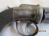RARE POCKET SIZED PEPPERBOX PISTOL
(unmarked)
English ? - 15 of 15