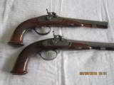 A PAIR OF TOP QUALITY AUSTRIAN PERCUSSION PISTOLS - 1 of 14