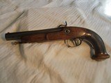 FRENCH PERCUSSION LARGE BORE OFFICERS PISTOL - 2 of 15