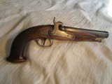 FRENCH PERCUSSION LARGE BORE OFFICERS PISTOL