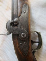 FRENCH PERCUSSION LARGE BORE OFFICERS PISTOL - 4 of 15