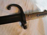 
FRENCH RIFLE BAYONET
by
DeArsenal St. Etienne
MODEL Oct. 1869 - 2 of 12